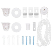 18 peças de acessórios para estores de 18 mm