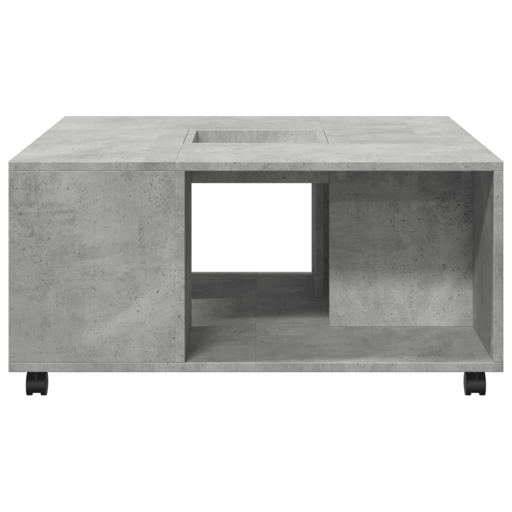 Mesa de centro 80x80x40 cm derivados de madeira branco