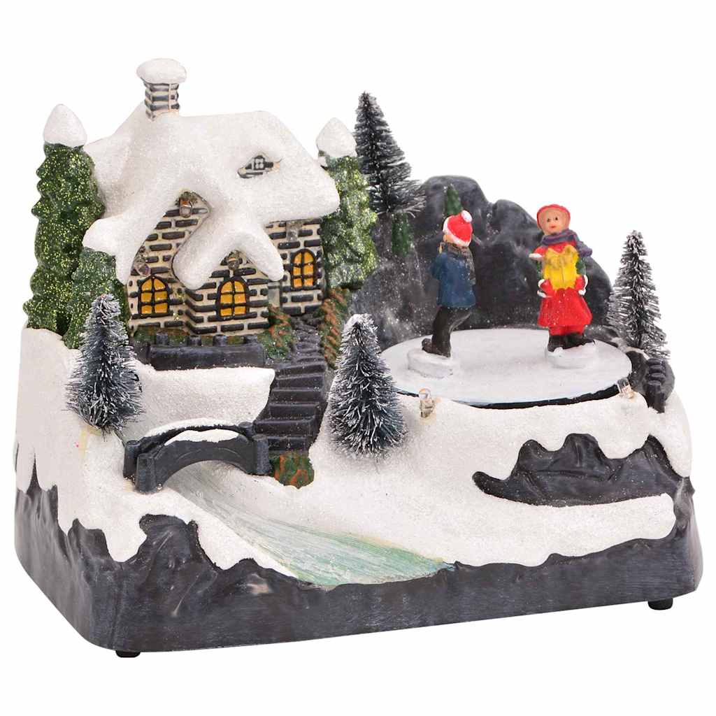 Decoração de Natal para Mesa Multicolor 16 x 11,5 x 13 cm