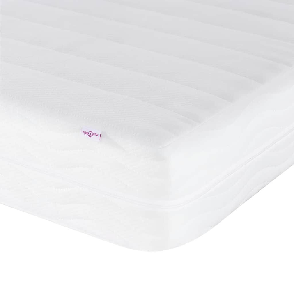 Colchão de espuma infantil 80x160 cm dureza H2 H3 branco