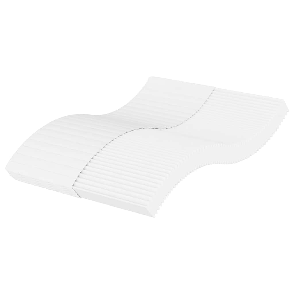 Colchão de espuma 120x210 cm dureza H2 H3 branco
