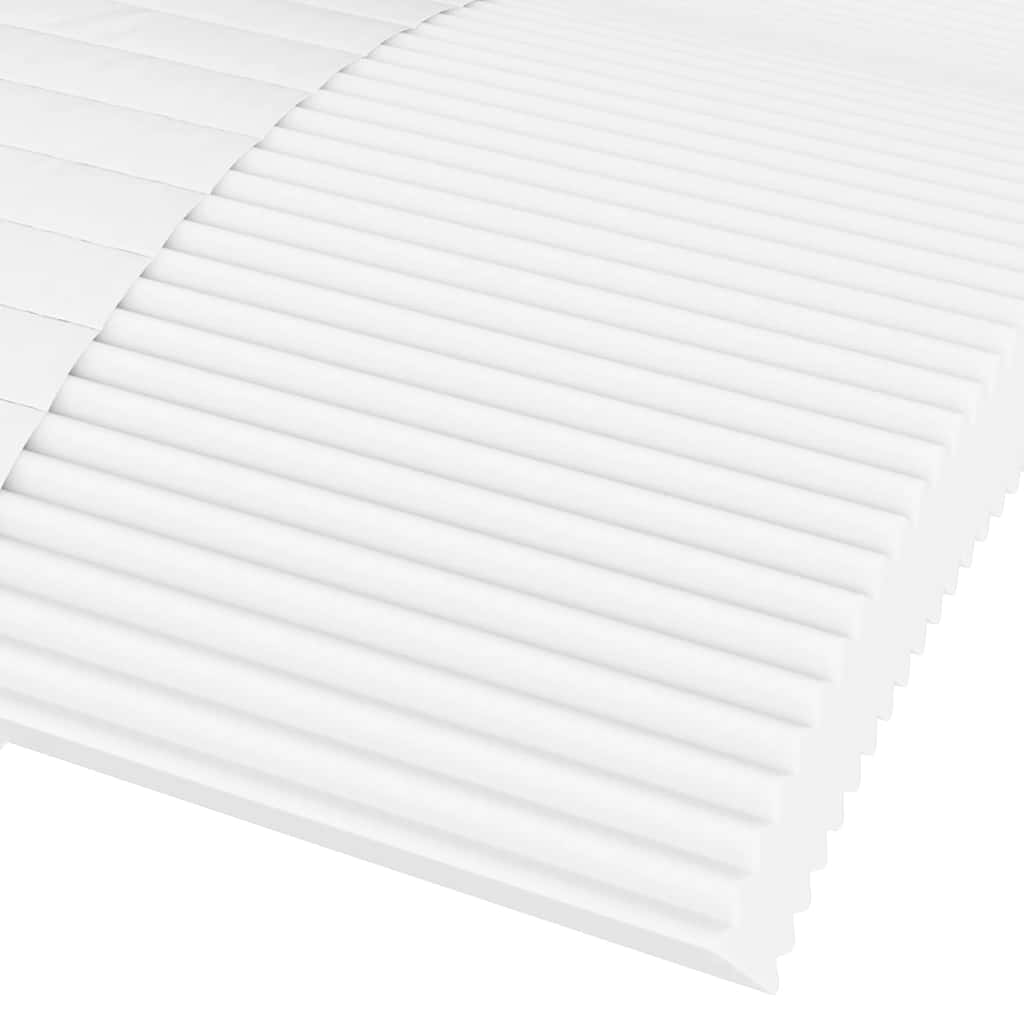 Colchão de espuma 100x220 cm dureza H2 H3 branco