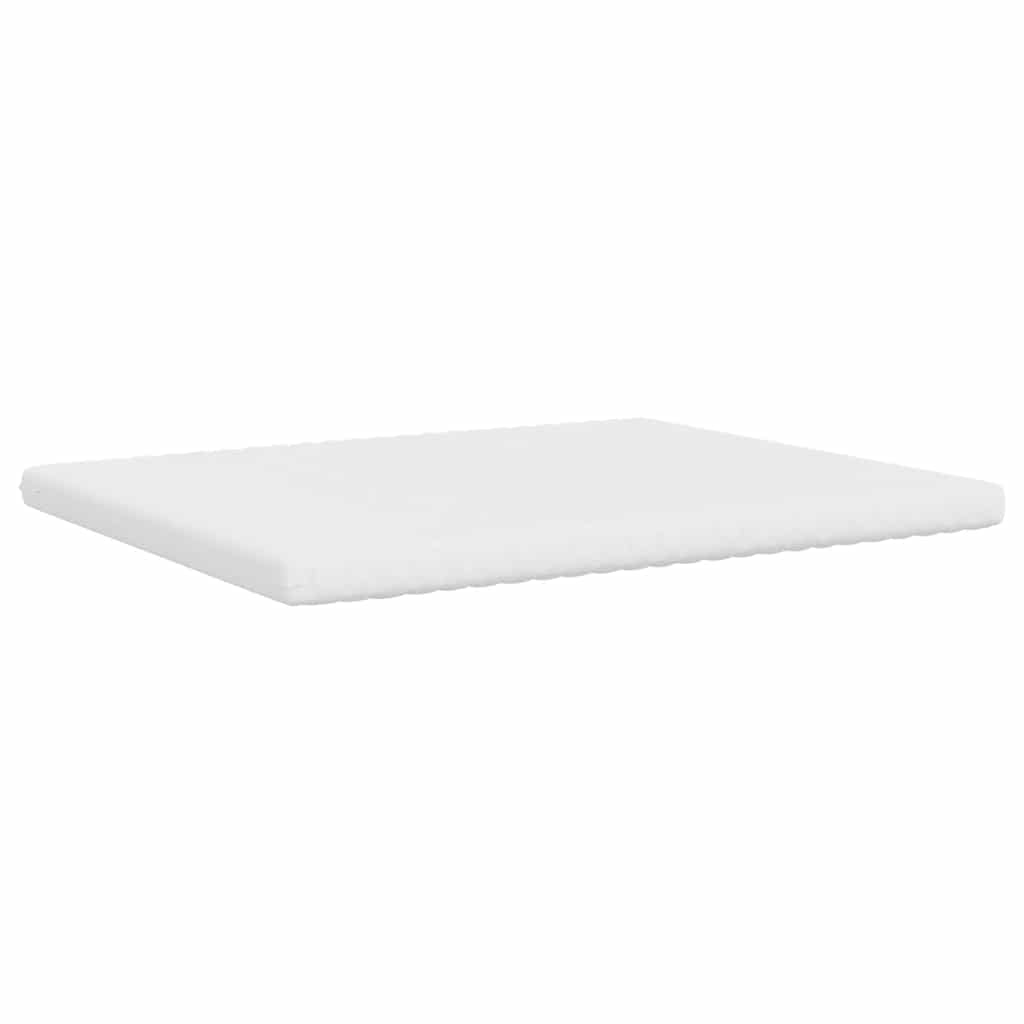Colchão de espuma 160x220 cm 7 zonas dureza 20 ILD branco