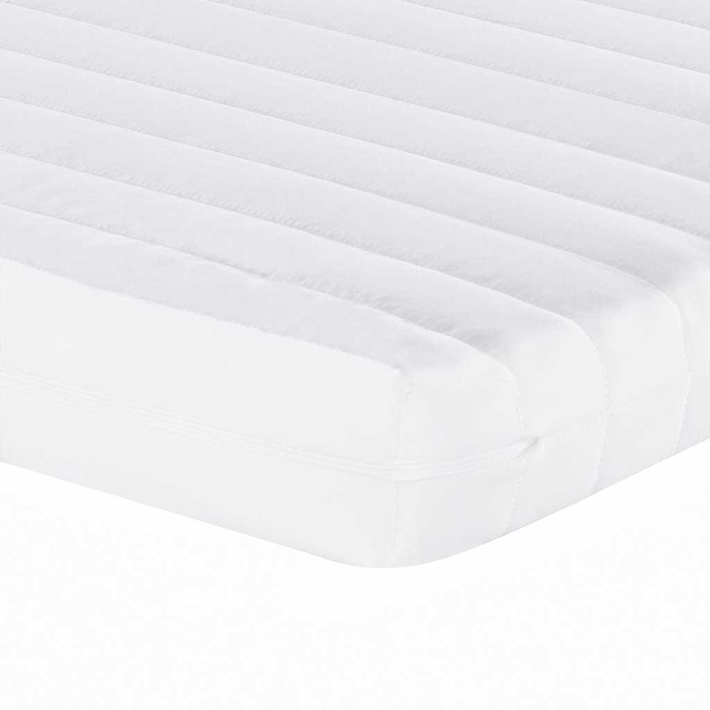Colchão de espuma 160x220 cm 7 zonas dureza 20 ILD branco