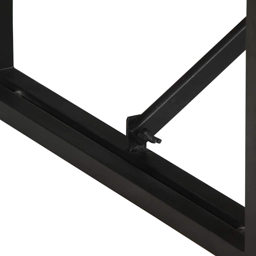 Mesa de centro 80x40x35 cm madeira de mangueira áspera maciça