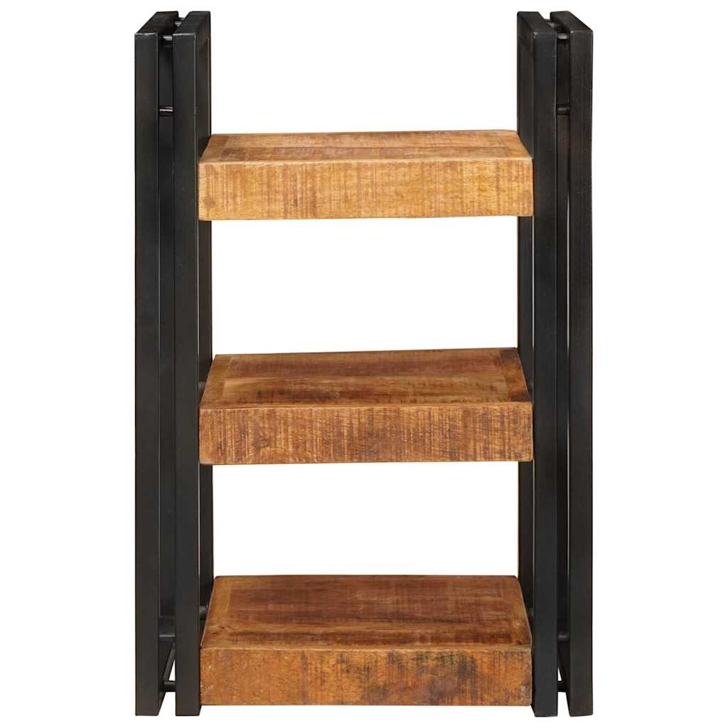 Mesa-de-cabeceira 2 pcs Madeira de manga maciça