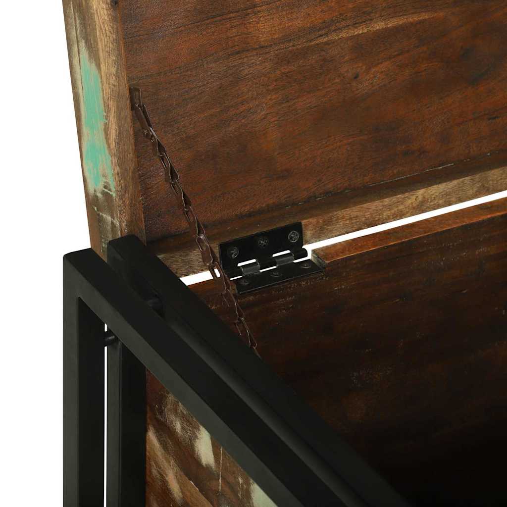 Caixa de Armazenamento 60 x 40 x 41 cm Madeira recuperada