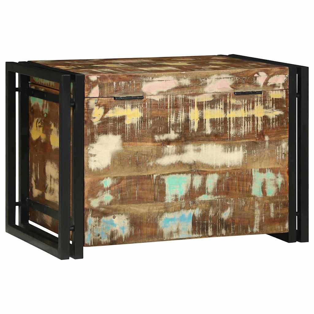 Caixa de Armazenamento 60 x 40 x 41 cm Madeira recuperada