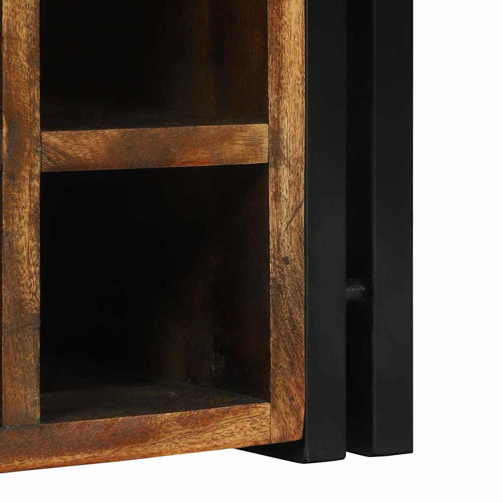Escorredor de Vinho 34.5 x 35 x 39 cm Madeira recuperada maciça