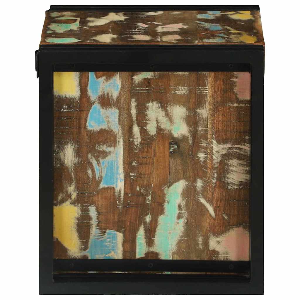 Escorredor de Vinho 34.5 x 35 x 39 cm Madeira recuperada maciça