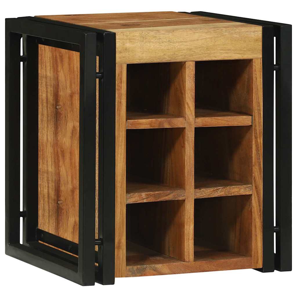 Escorredor de Vinho 34.5 x 35 x 39 cm Madeira de acácia maciça