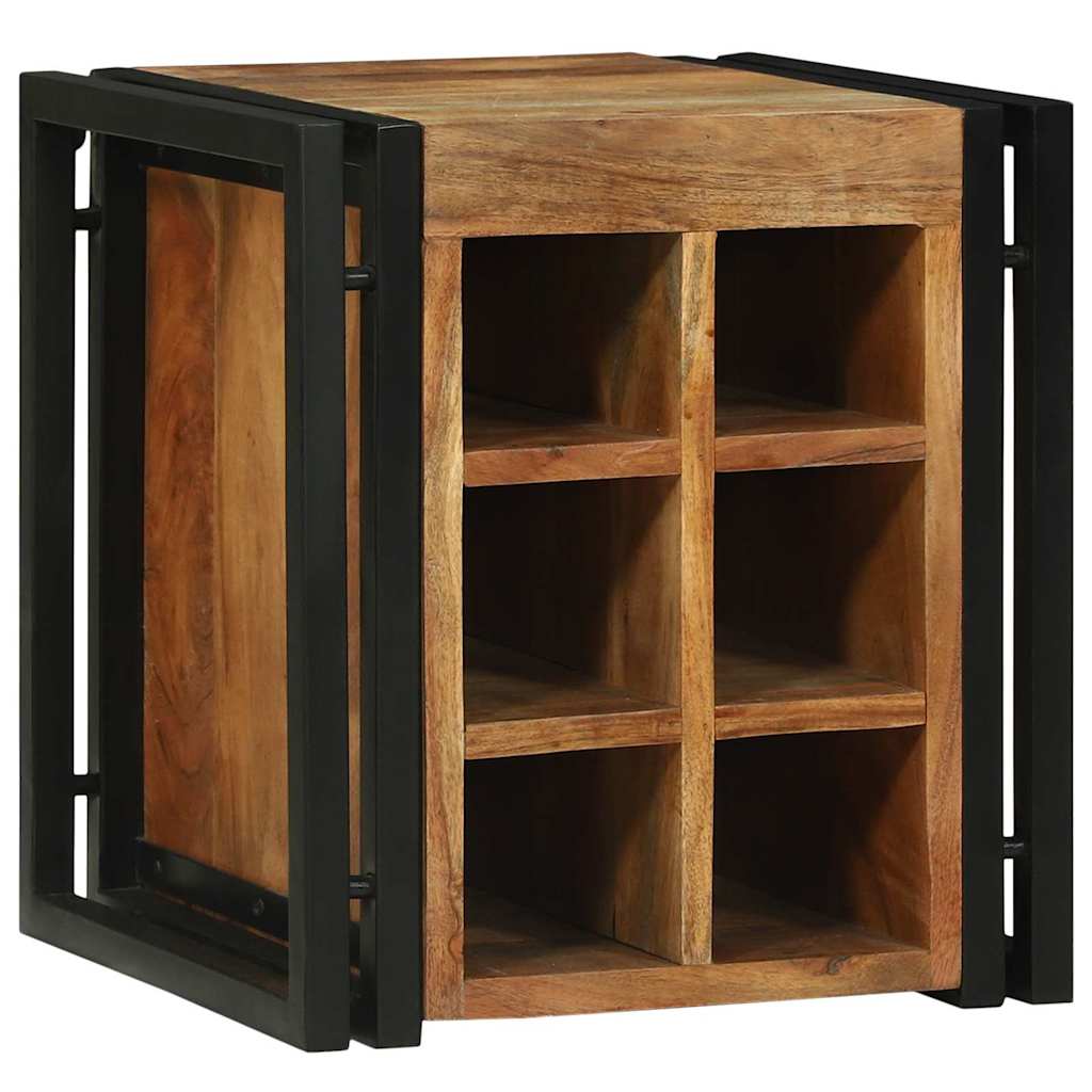 Escorredor de Vinho 34.5 x 35 x 39 cm Madeira de acácia maciça
