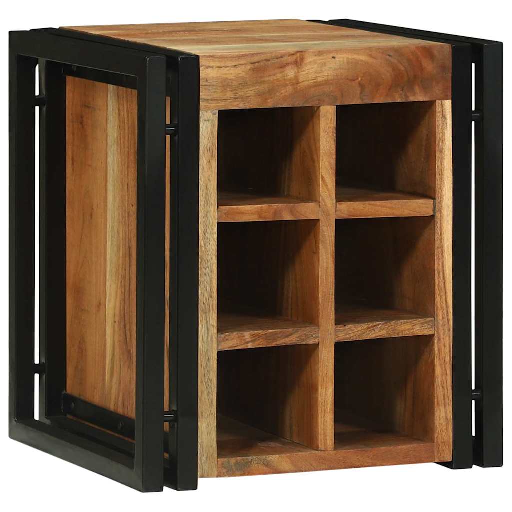 Escorredor de Vinho 34.5 x 35 x 39 cm Madeira de acácia maciça