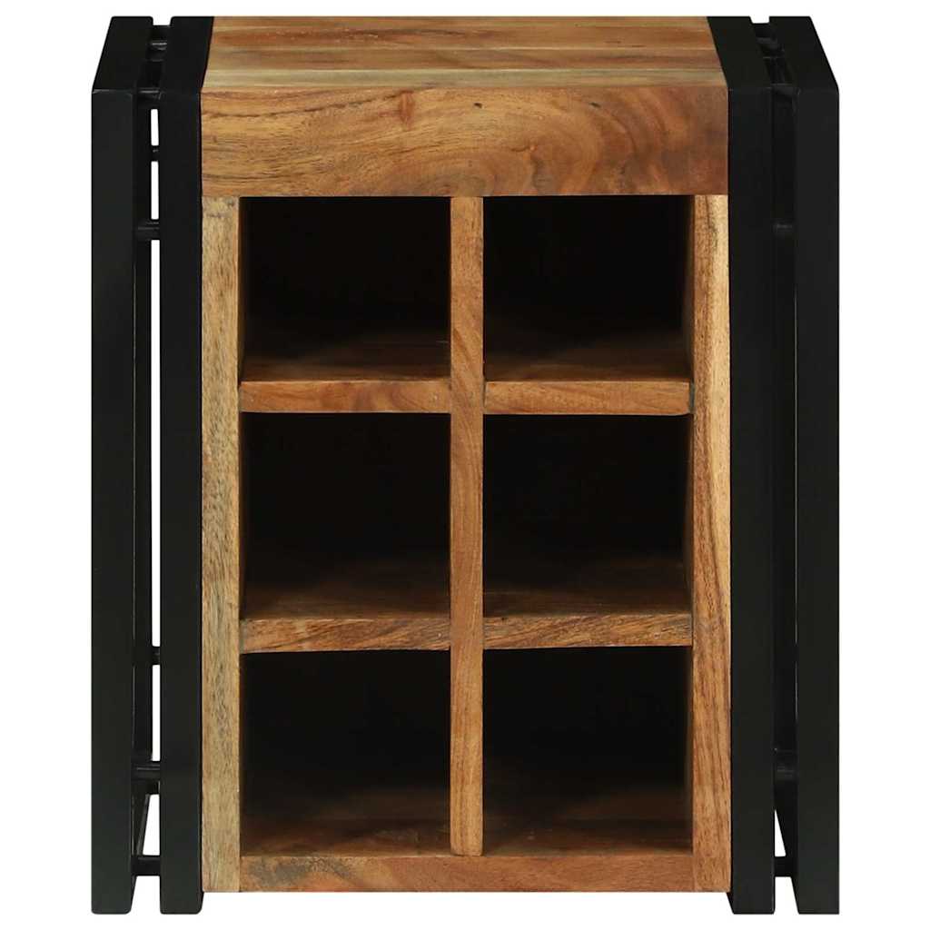 Escorredor de Vinho 34.5 x 35 x 39 cm Madeira de acácia maciça