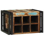 Escorredor de Vinho 46 x 35 x 27.5 cm Madeira recuperada maciça
