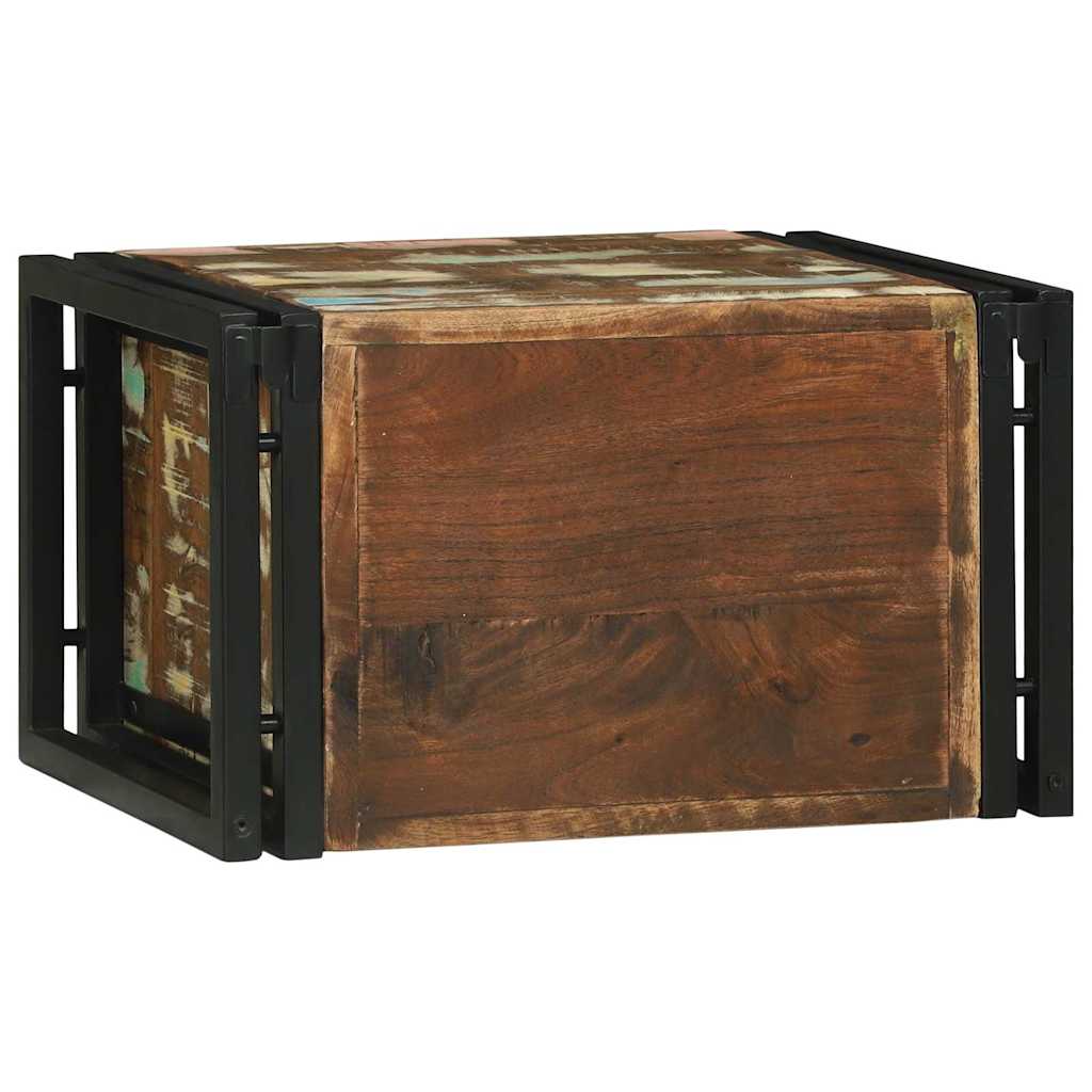 Escorredor de Vinho 46 x 35 x 27.5 cm Madeira recuperada maciça