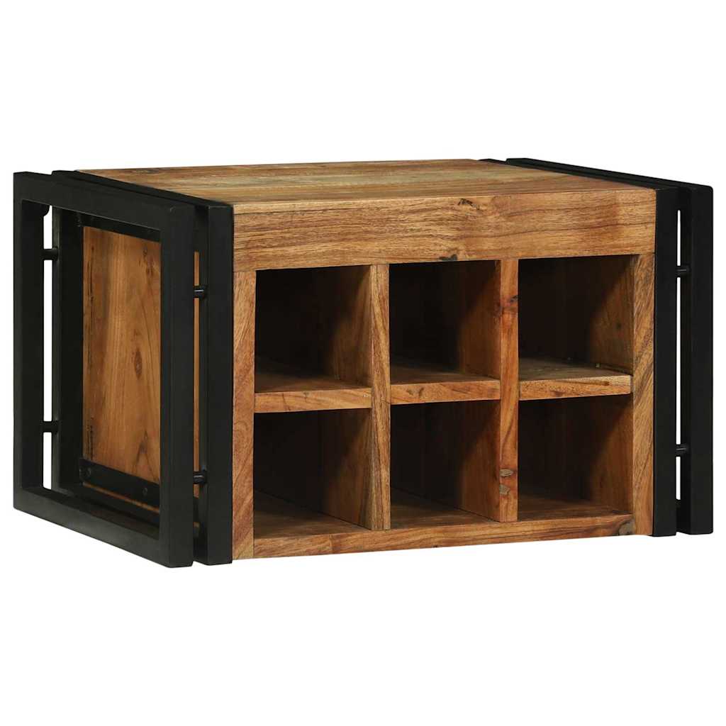 Escorredor de Vinho 46 x 35 x 27.5 cm Madeira de acácia maciça