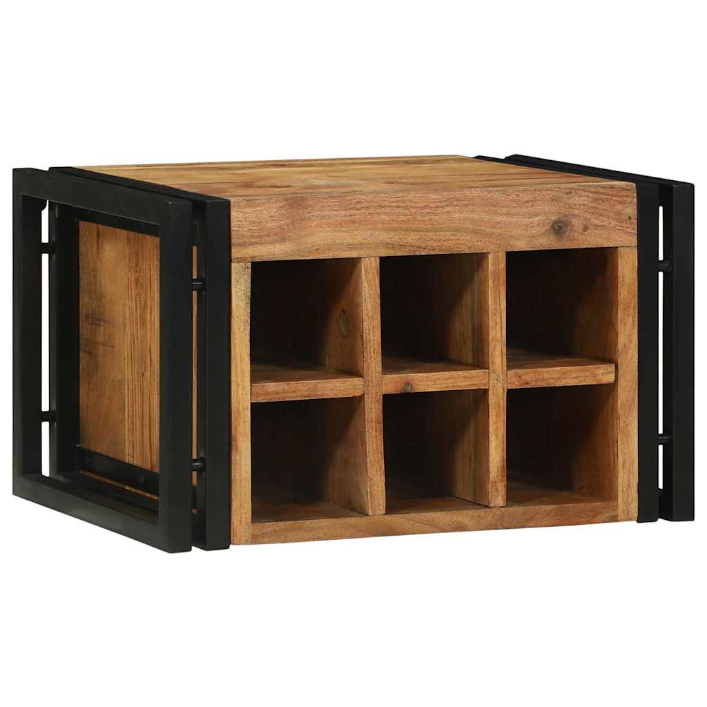 Escorredor de Vinho 46 x 35 x 27.5 cm Madeira de acácia maciça