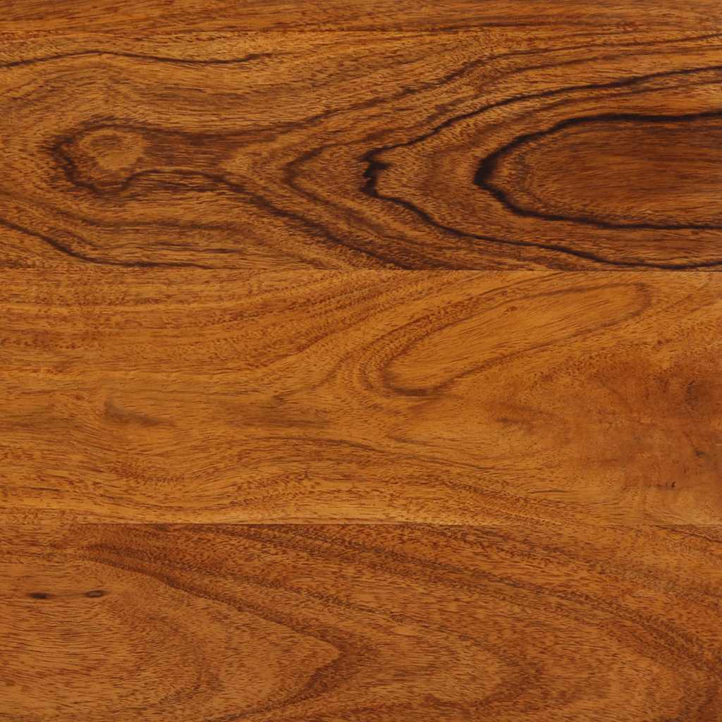 Aparador multicor 50x35x60 cm madeira de acácia maciça