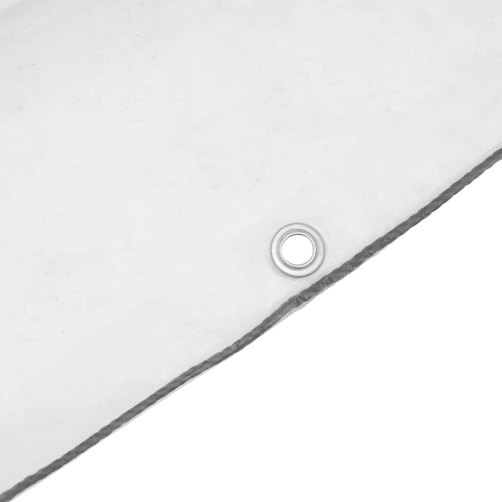 Encerado transparente com ilhós 12x12 m Polietileno