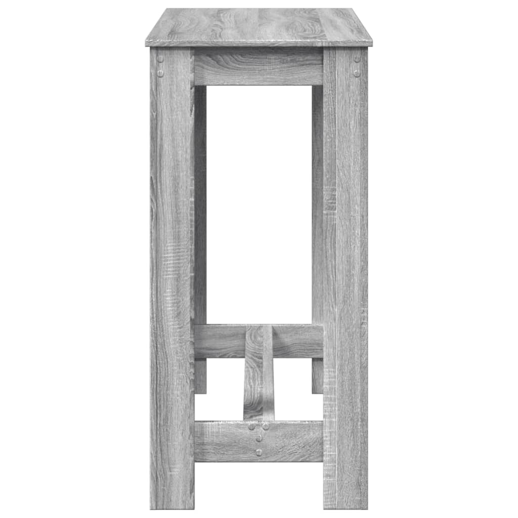 Mesa de bar 51x50x103,5 cm derivados de madeira branco