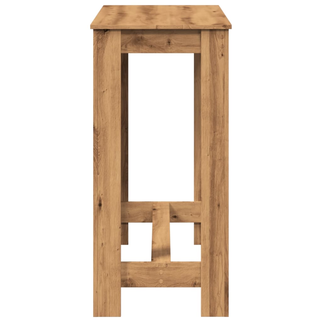 Mesa de bar 51x50x103,5 cm derivados de madeira branco