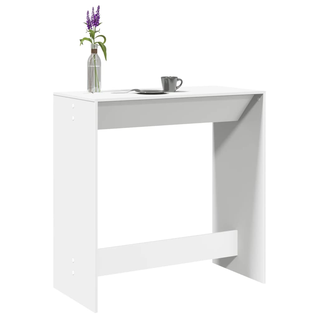 Mesa de bar 51x50x103,5 cm derivados de madeira branco