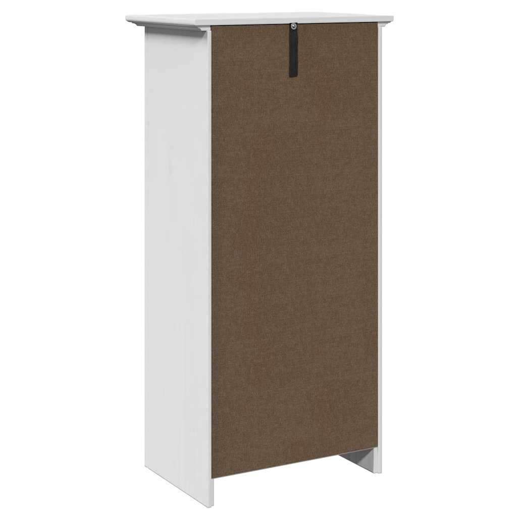 Armário de casa de banho BODO 44x30x90 cm branco