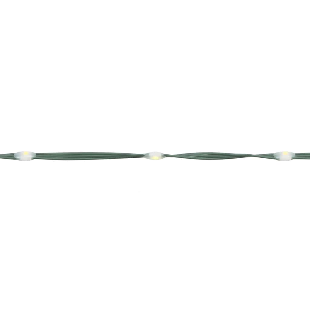 LED Árvore de Natal 615 LEDs Branco Quente 404,5 cm