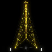 LED Árvore de Natal 615 LEDs Branco Quente 404,5 cm