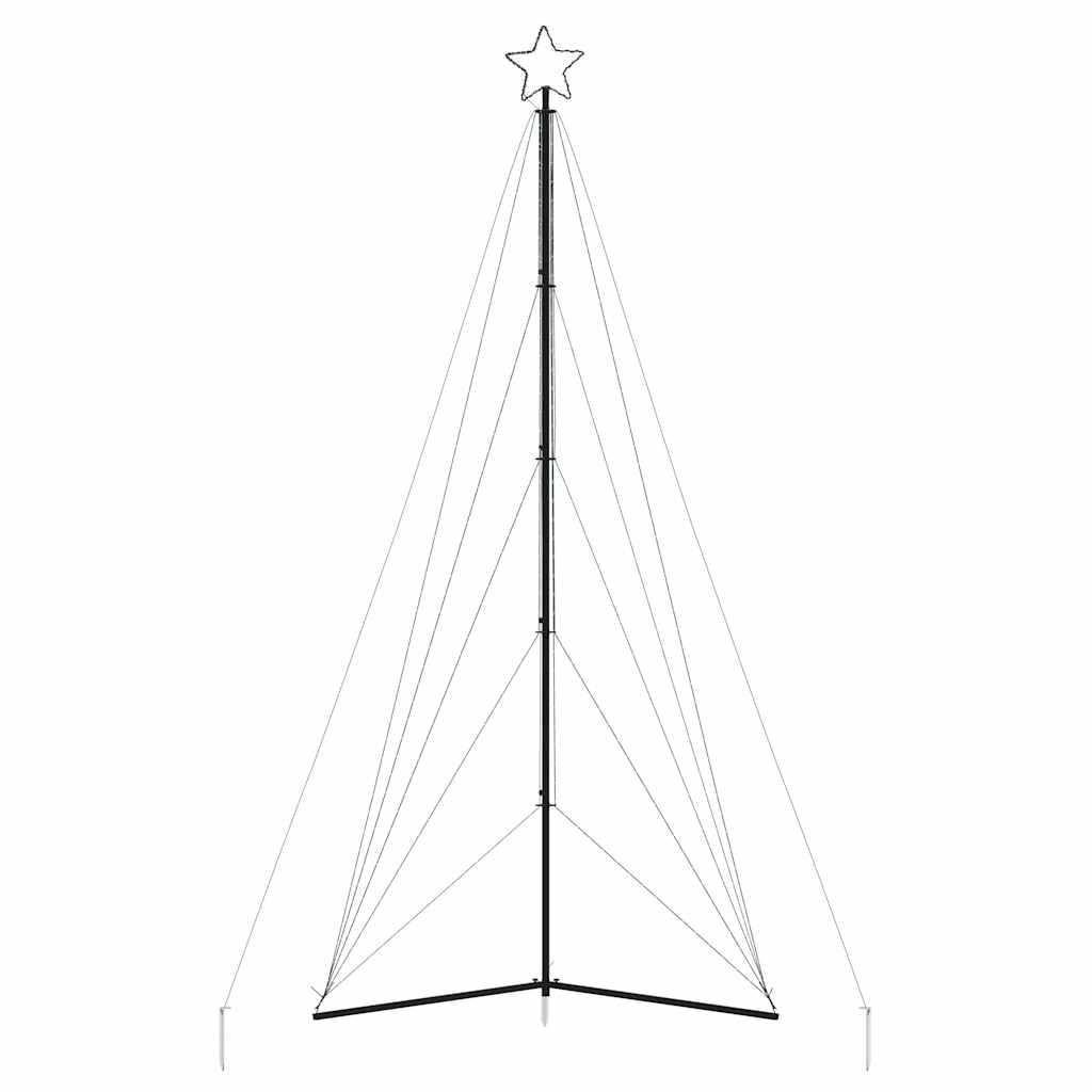 LED Árvore de Natal 615 LEDs Azul 404,5 cm