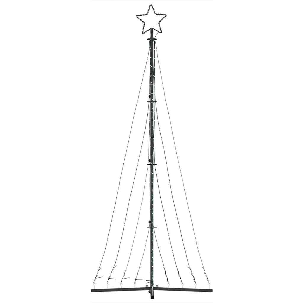 LED Árvore de Natal 447 LEDs Azul 249 cm