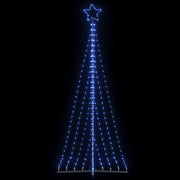 LED Árvore de Natal 447 LEDs Azul 249 cm