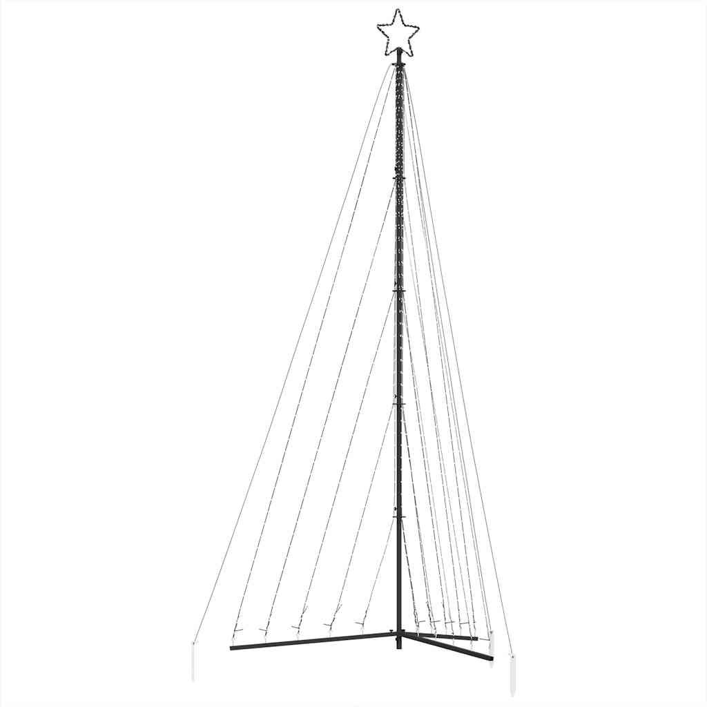 LED Árvore de Natal 570 LEDs Colorido 399 cm