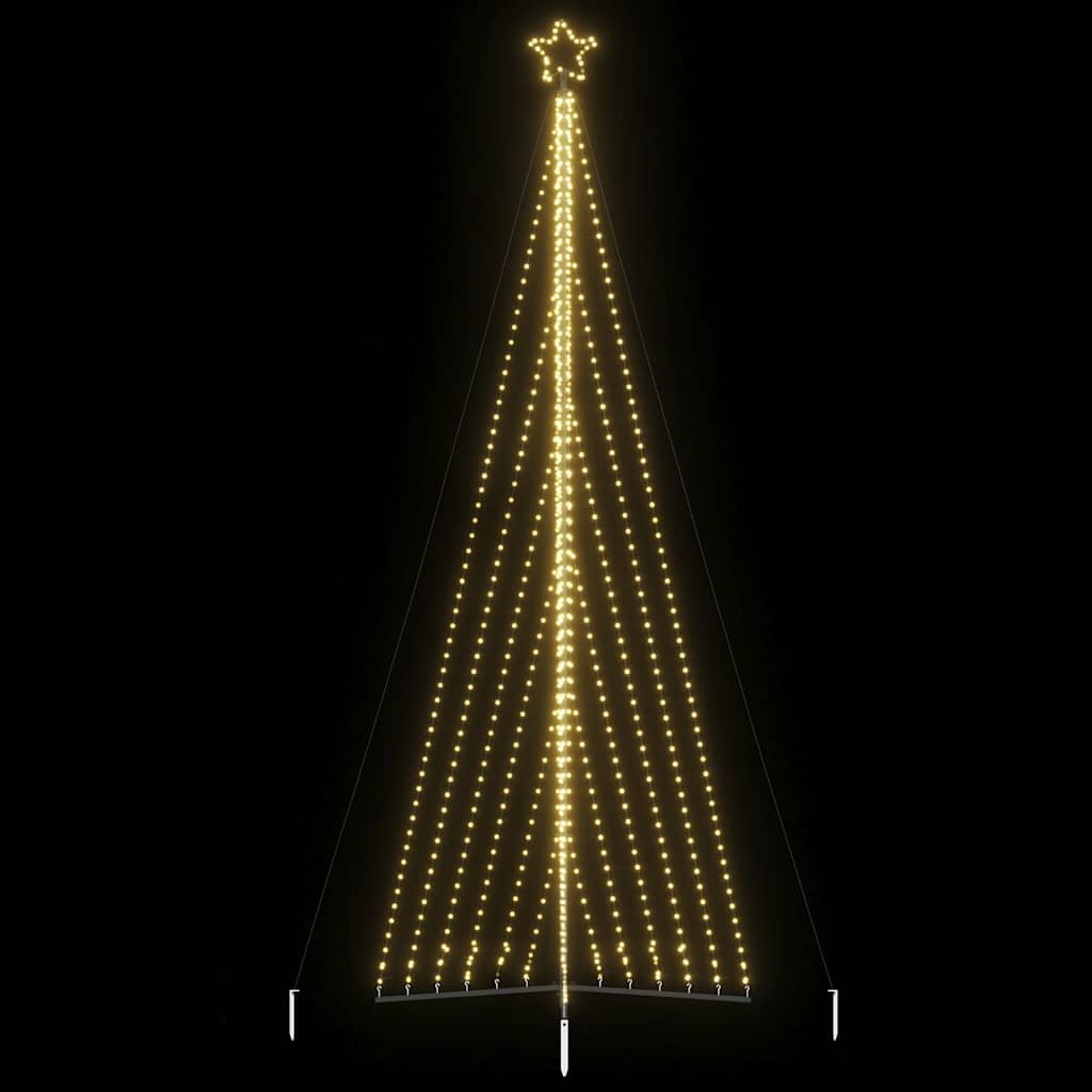 LED Árvore de Natal 789 LEDs Branco Quente 476 cm
