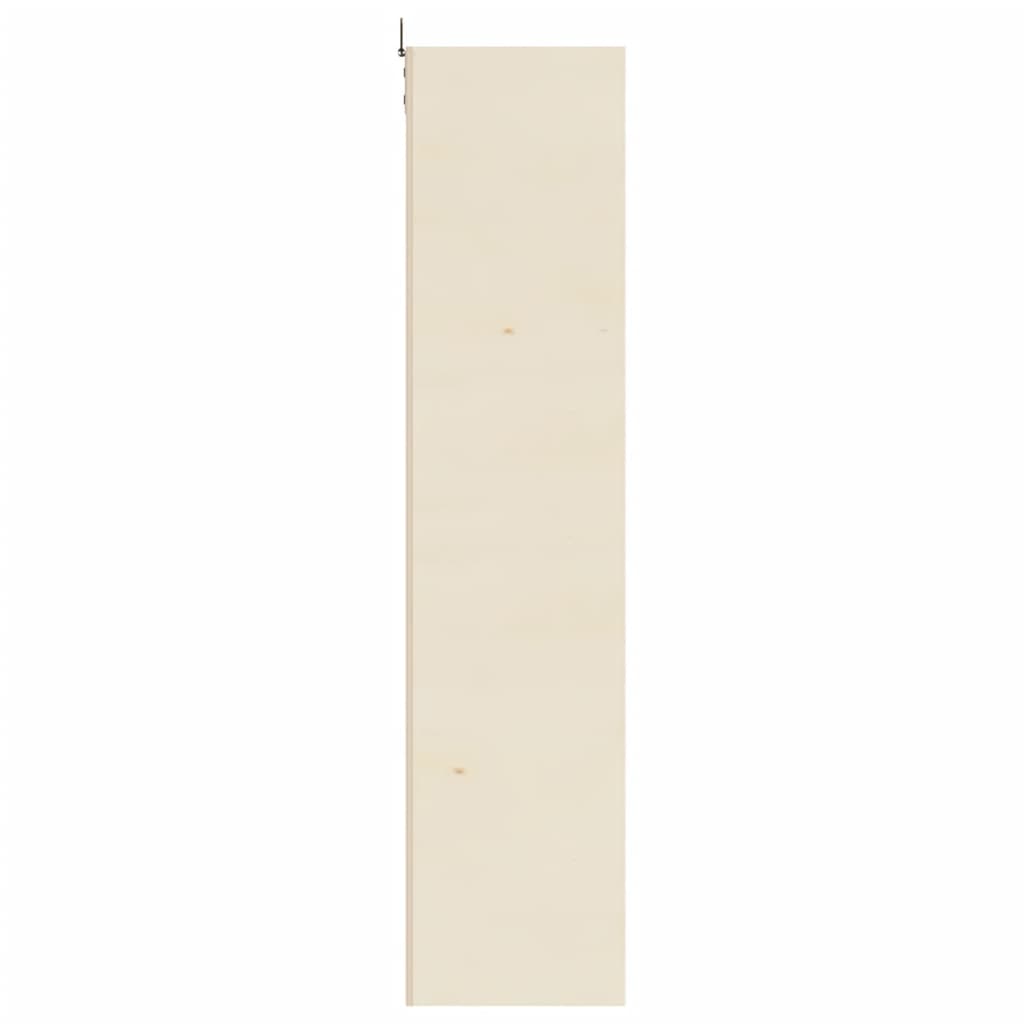 Vitrine de colecionador de madeira com portas 40x8,5x37 cm