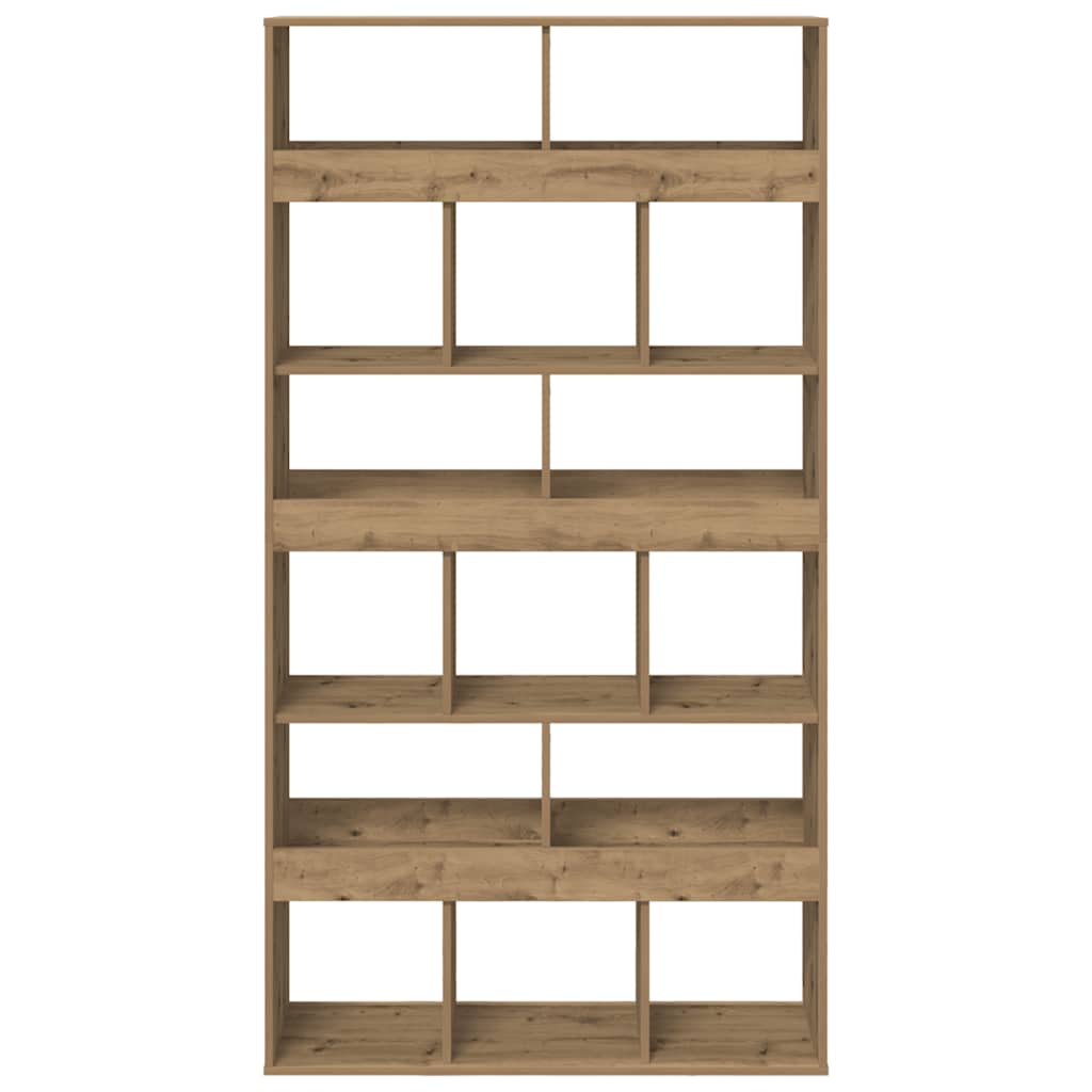 Estante 100x33x187,5 cm derivados de madeira carvalho artisiano