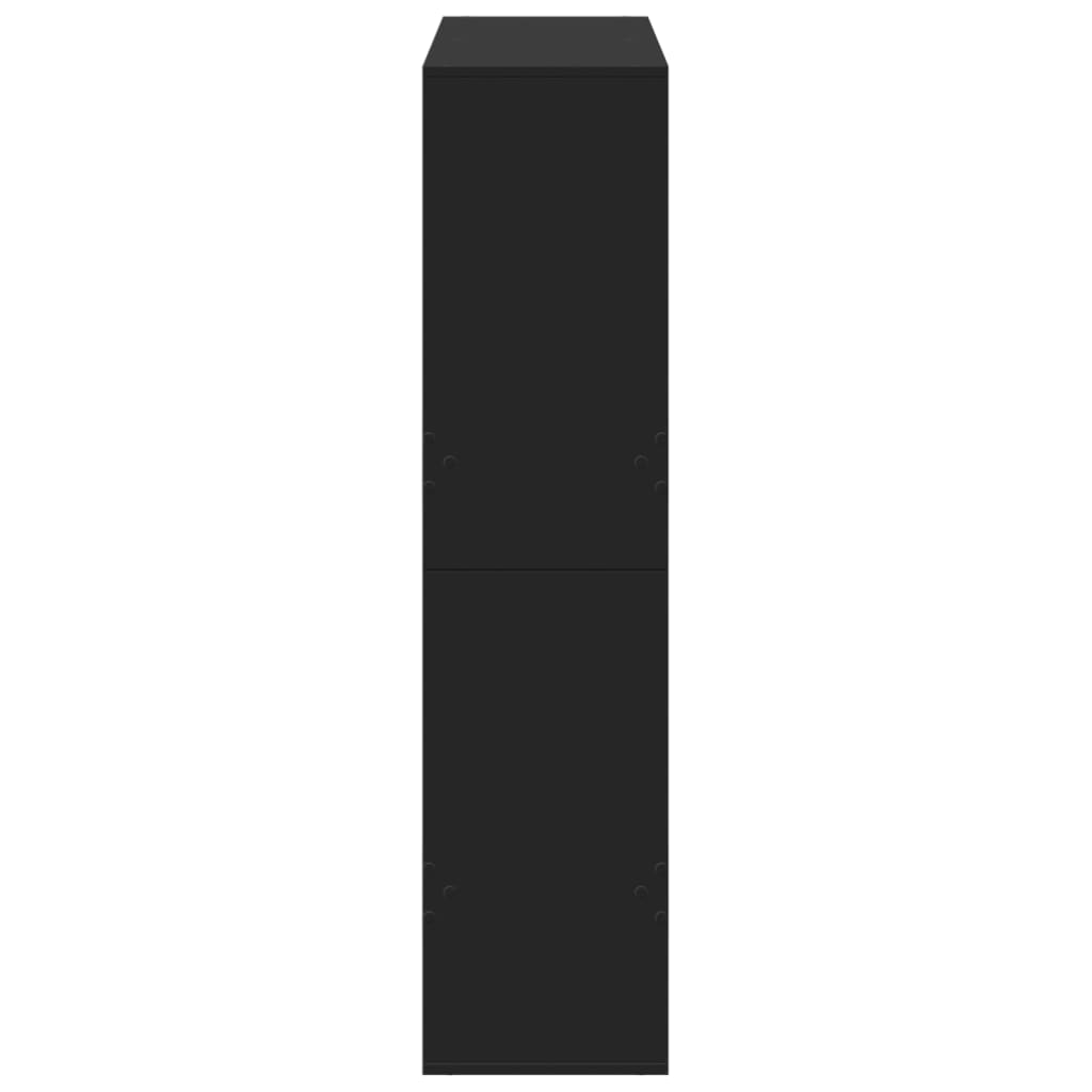 Estante 100x33x135 cm derivados de madeira preto