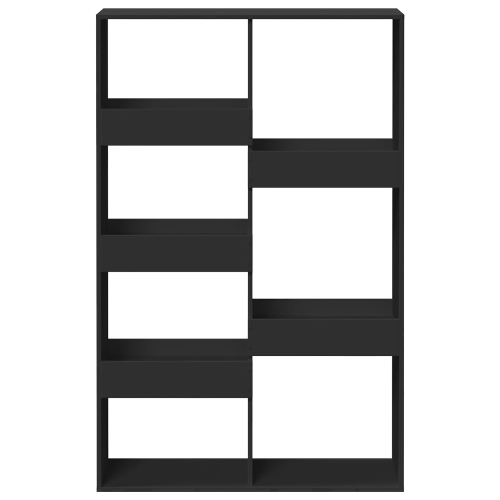 Estante 100x33x155,5 cm derivados de madeira preto