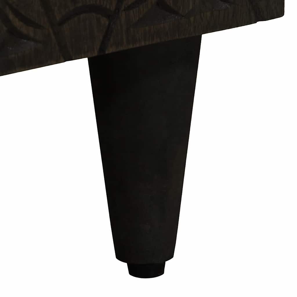 3 pcs conj. móveis p/ casa de banho madeira mangueira maciça