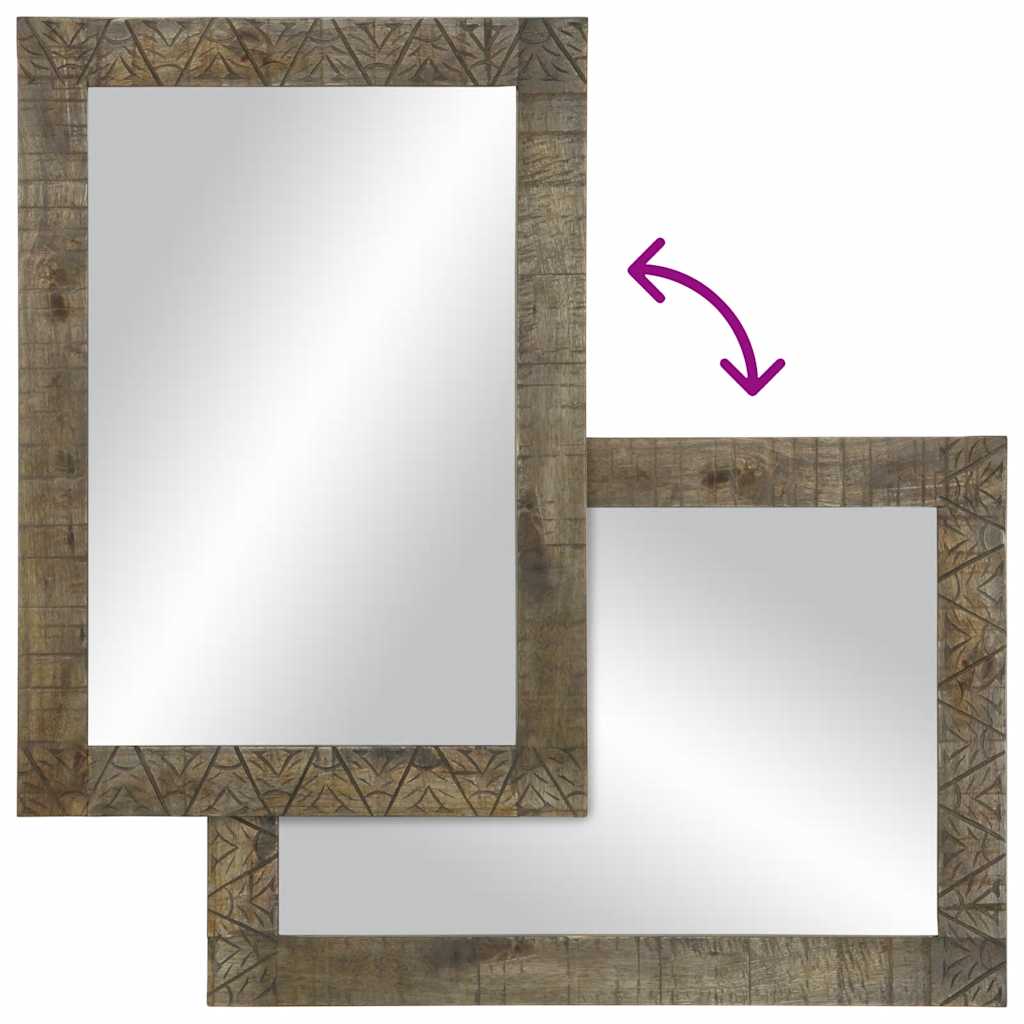 4 pcs conj. móveis p/ casa de banho madeira de mangueira maciça