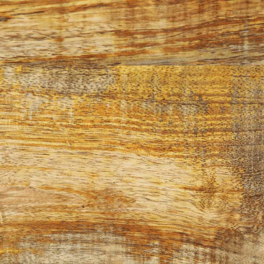 Mesa de cabeceira 50x27x50 cm madeira maciça manga áspera
