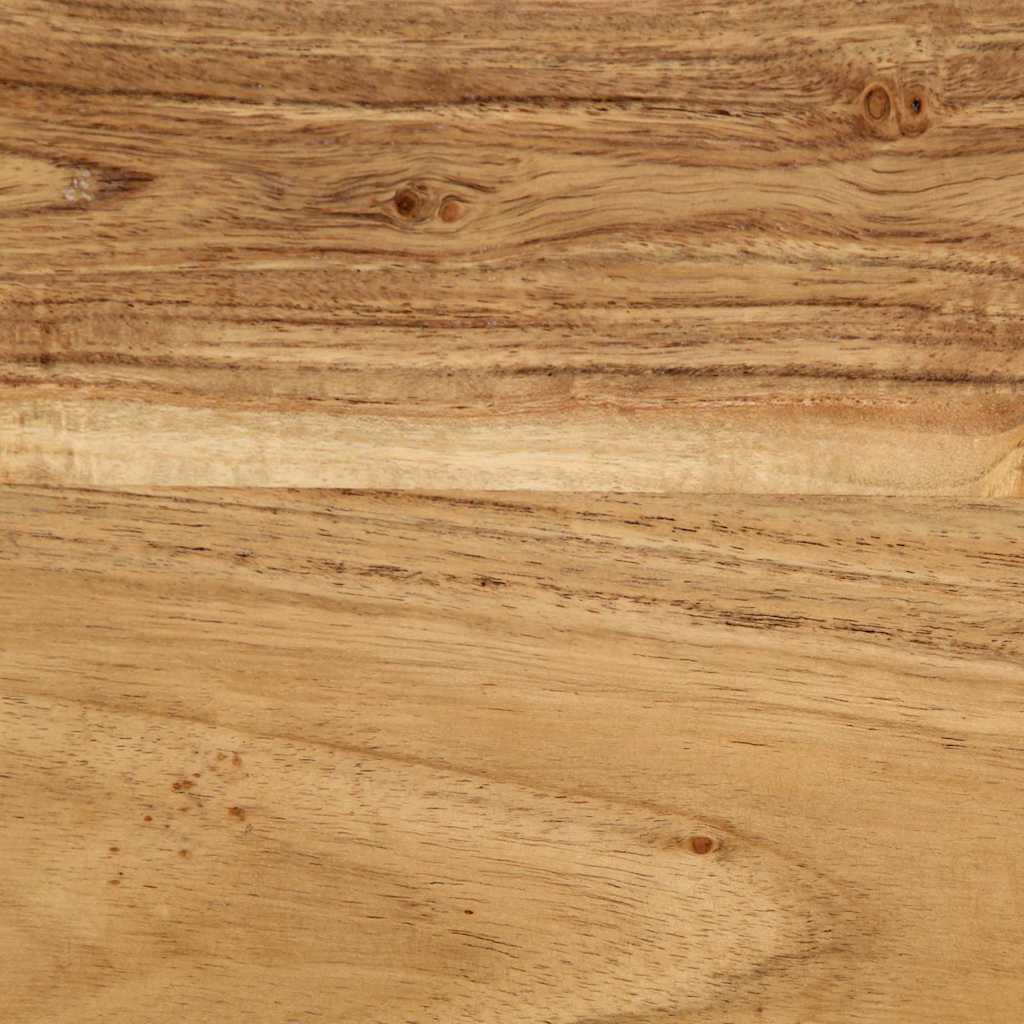 Mesa de cabeceira 50x27x50 cm madeira de acácia maciça