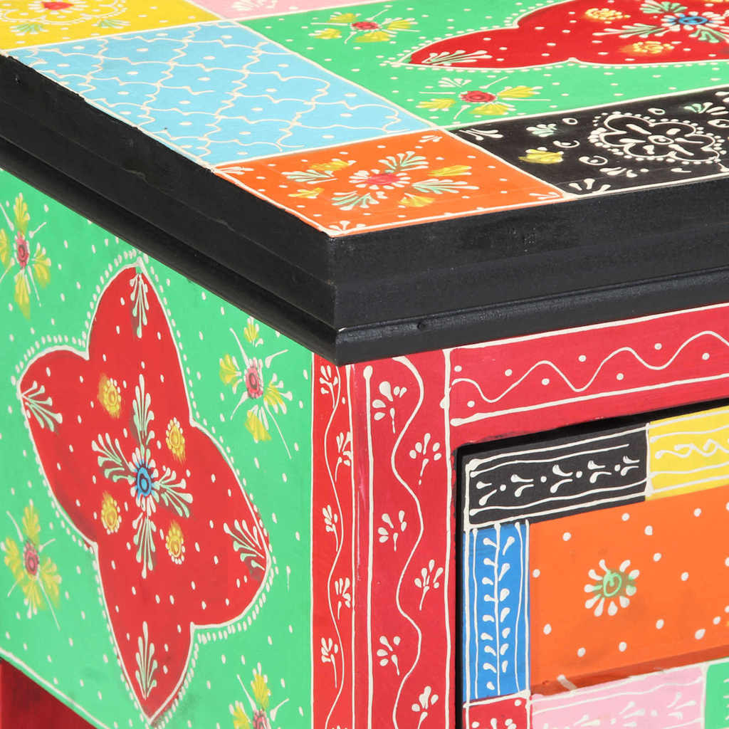 Aparador Multicolor 80 x 35 x 76 cm Madeira processada