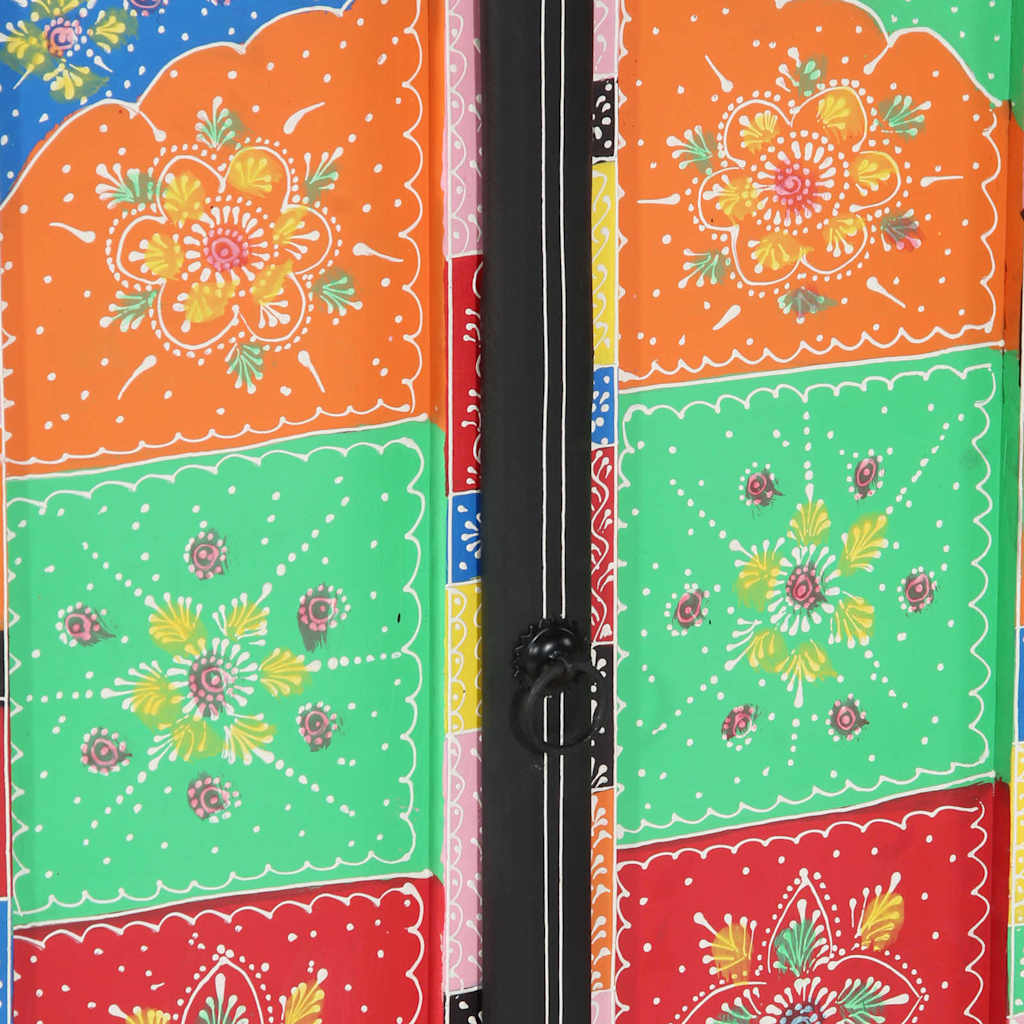 Aparador Multicolor 50 x 30 x 75 cm Madeira de mangueira maciça