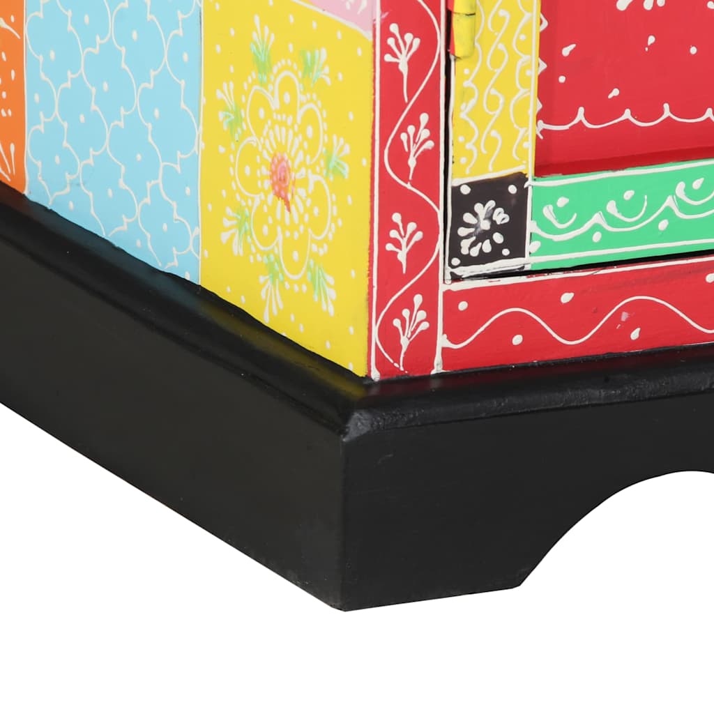 Aparador Multicolor 50 x 30 x 75 cm Madeira de mangueira maciça
