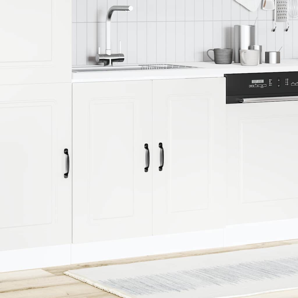 Armário baixo lavatório Kalmar 80x46x81,5 cm branco