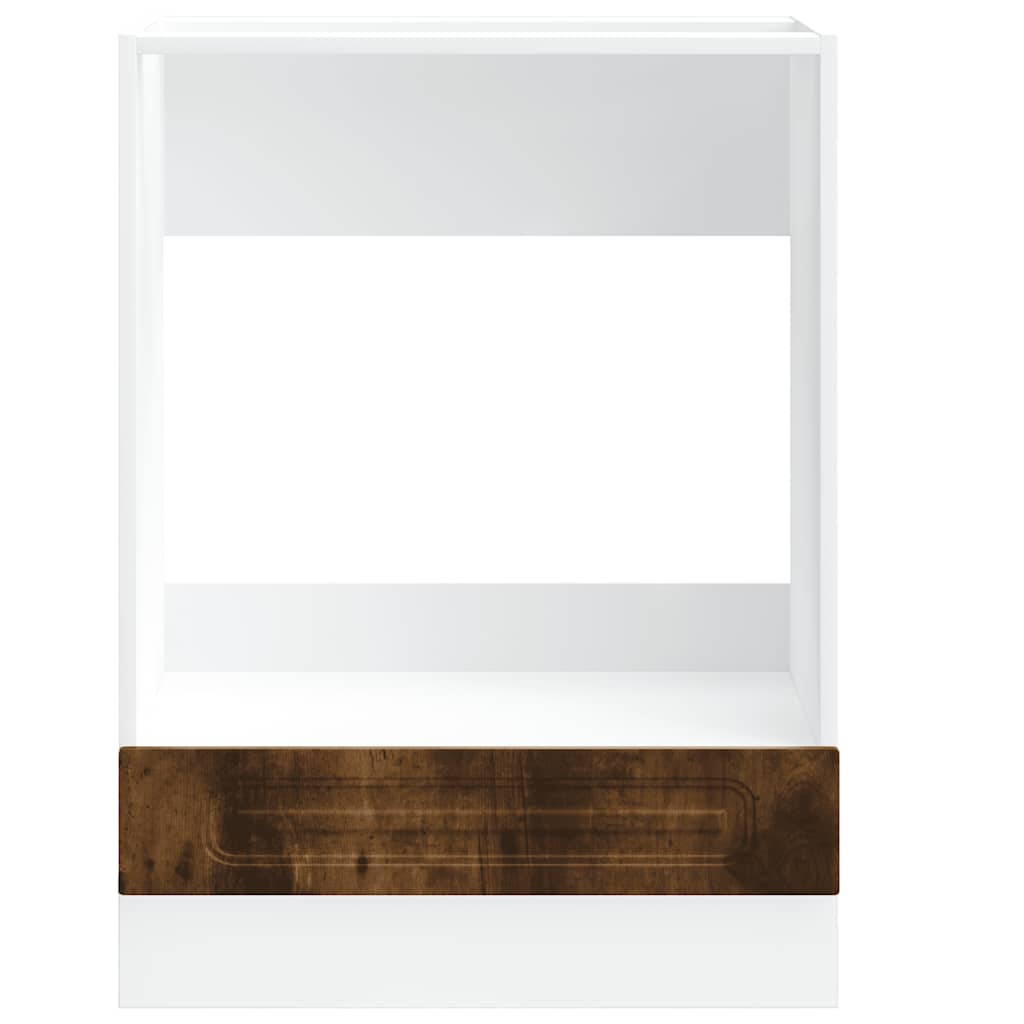 Armário forno Kalmar derivados de madeira branco brilhante