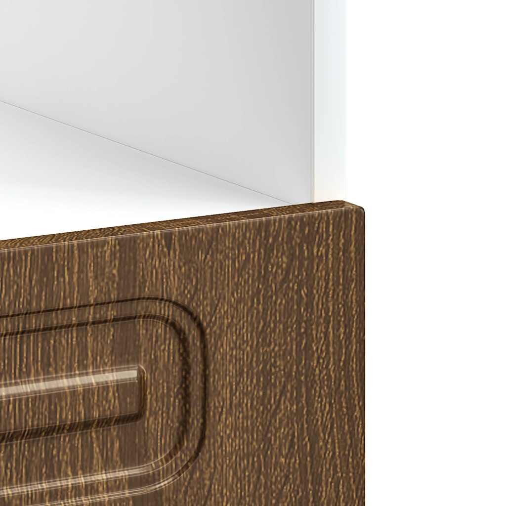 Armário forno Kalmar derivados de madeira branco brilhante