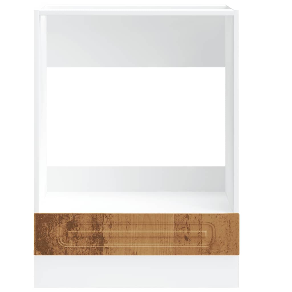 Armário forno Kalmar derivados de madeira branco brilhante